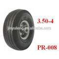 10x3.50-4 pneumatic rubber wheels for hand trolley/ wheel barrow